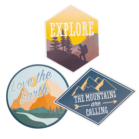 Adventure Die Cut Stickers by Recollections&#x2122;